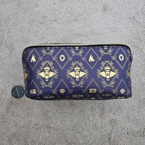 Bath & Body Works Disney Evil Queen Purple and Gold Cosmetic Bag